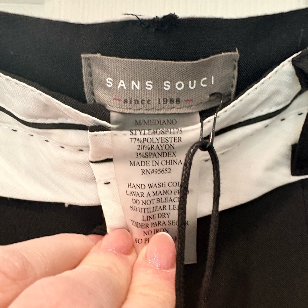 Sans Souci Wide Leg Trousers – NWT – Size Medium - Picture 4 of 6